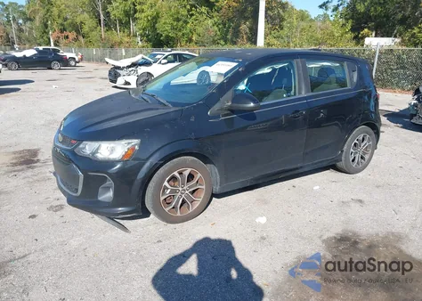 2017 Chevrolet Sonic Lt Auto from USA, damaged, VIN 1G1JD6SH3H4175693